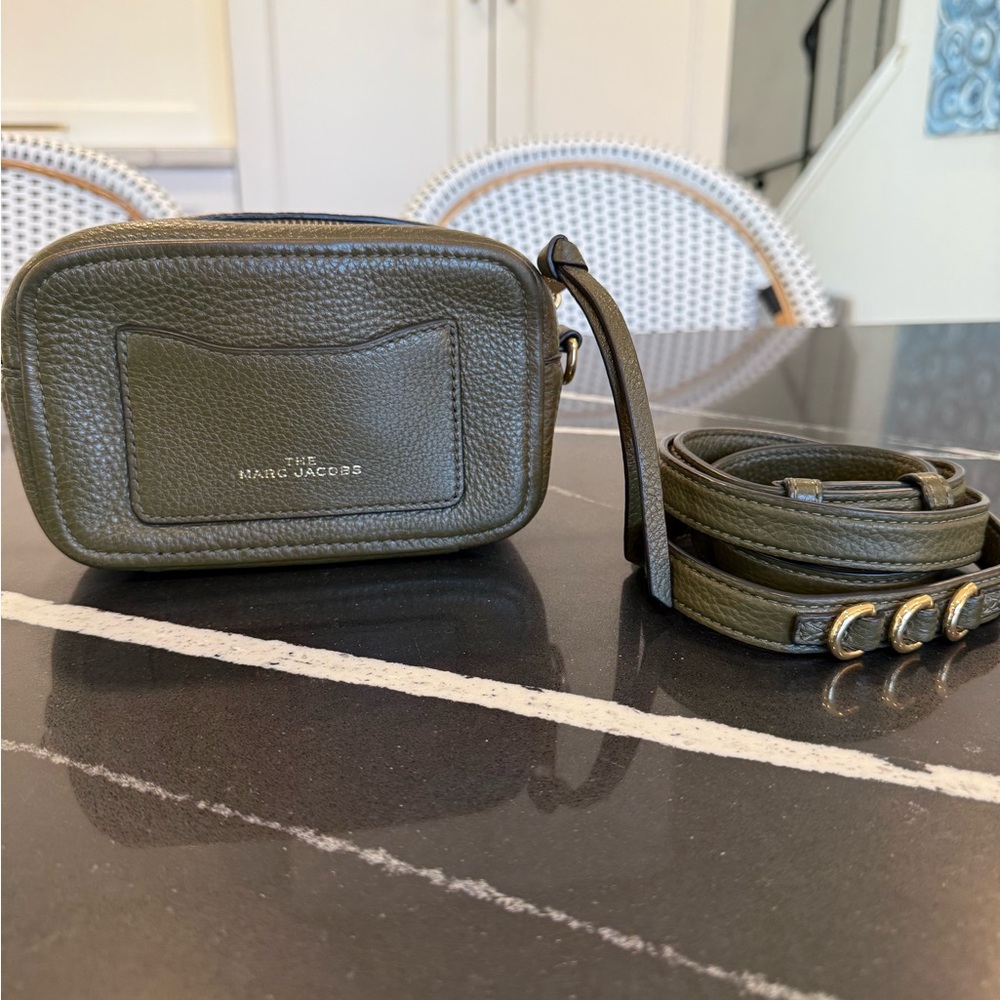 Marc Jacobs Olive Green Crossbody Bag
